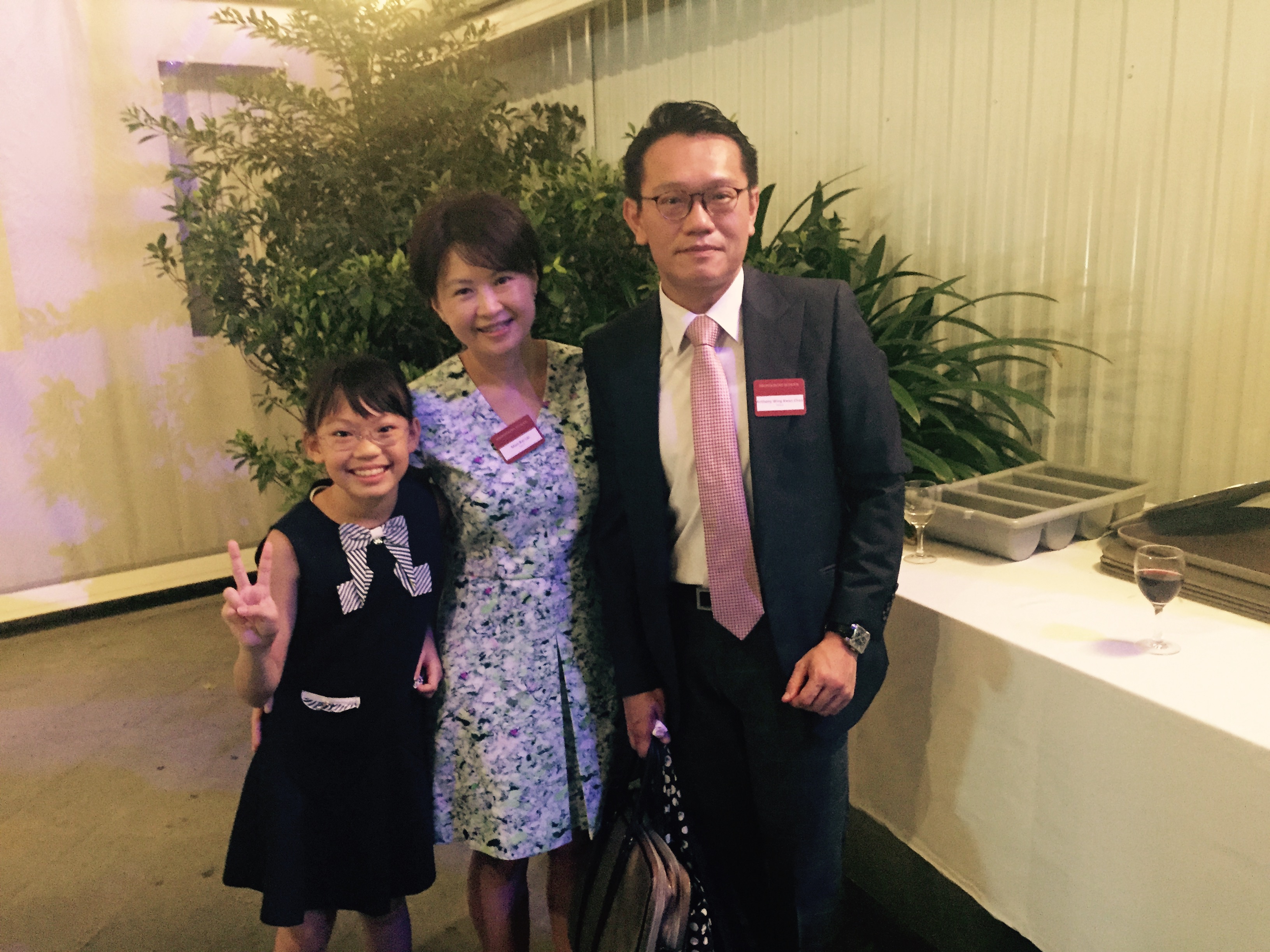 Cocktail Reception at the Royal Hong Kong Yacht Club, 19th September 2016
